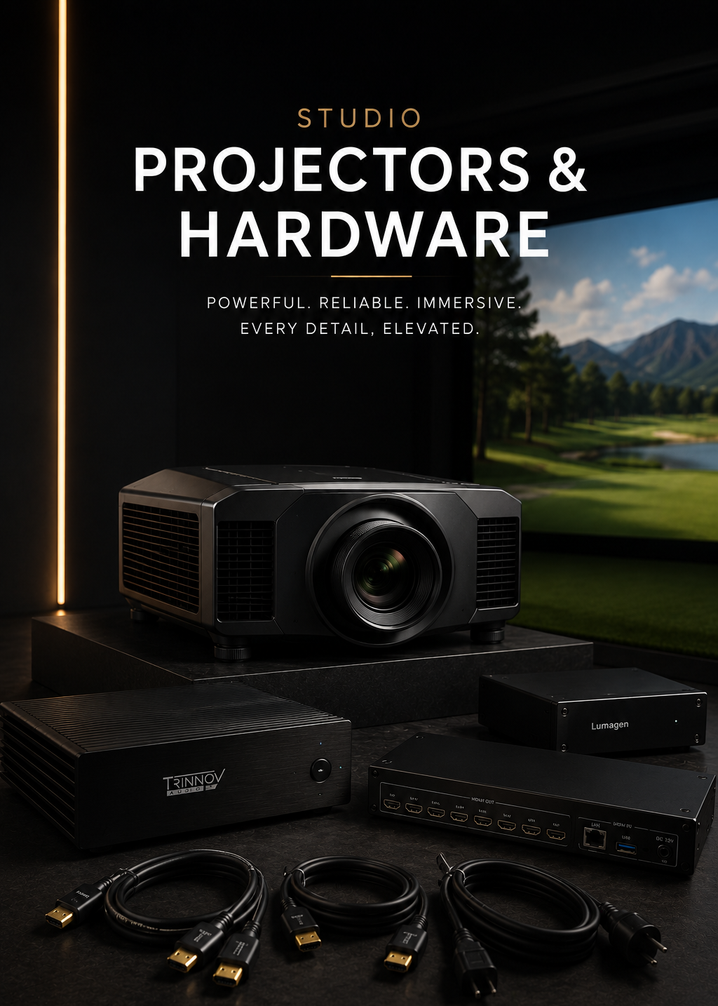 Studio Projectors & Hardware