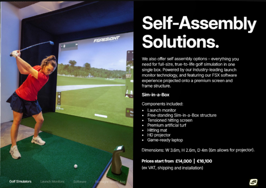 Foresight Sports GC3 Launch Monitor